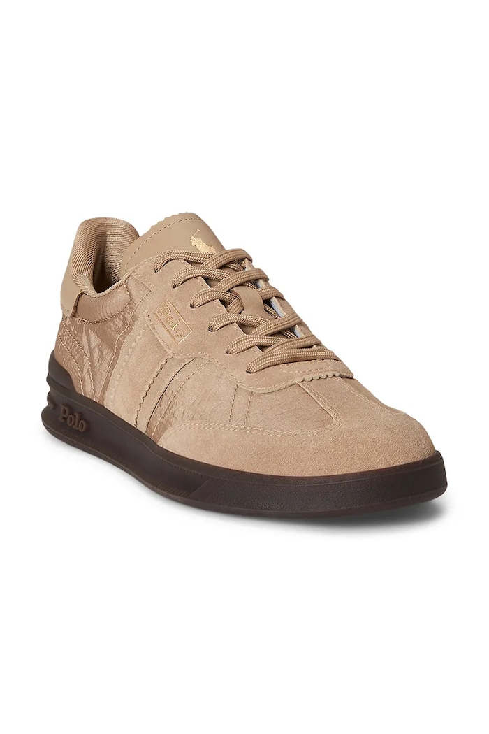 Polo Ralph Lauren Heritage Aera sneakers pentru femei 804P04919006.260 bej SS26