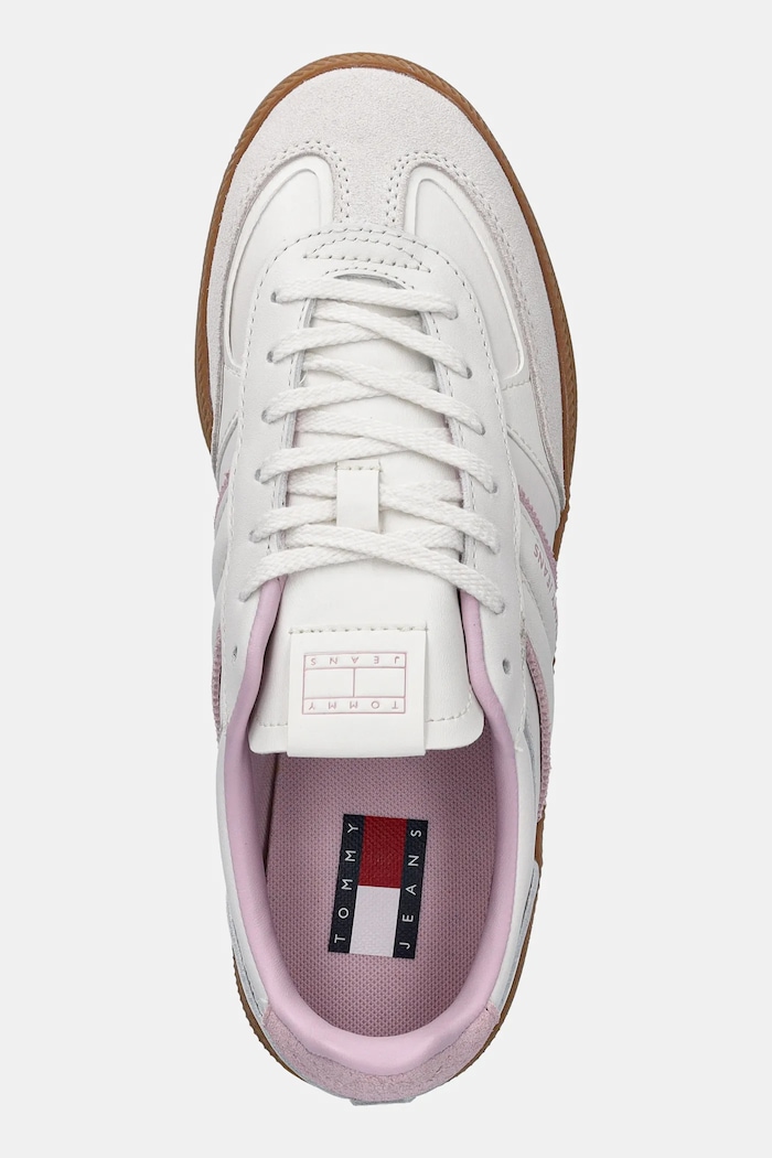 Tommy Jeans sportcipő THE GREENWICH EDGE FLATFORM fehér EN0EN02900