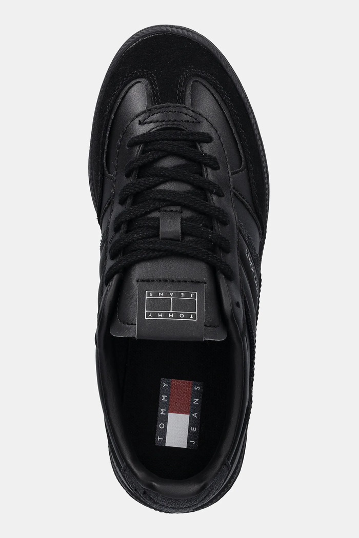 Tommy Jeans sportcipő THE GREENWICH EDGE FLATFORM fekete EN0EN02900