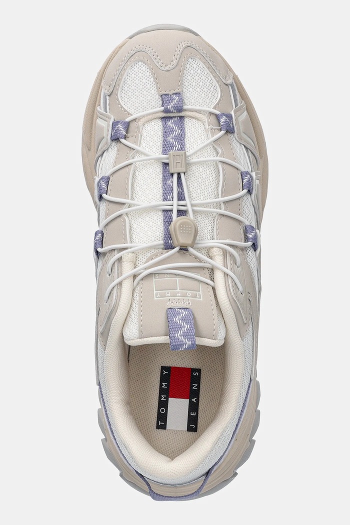Superge Tommy Hilfiger TJW OUTDOOR RUNNER bež EN0EN02926