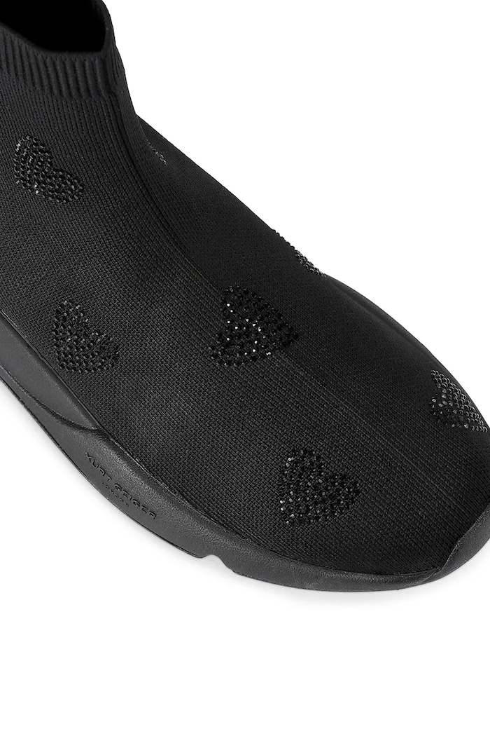 Kurt Geiger London sportcipő Kurt Knit Sock Runner Dr fekete 5372000609