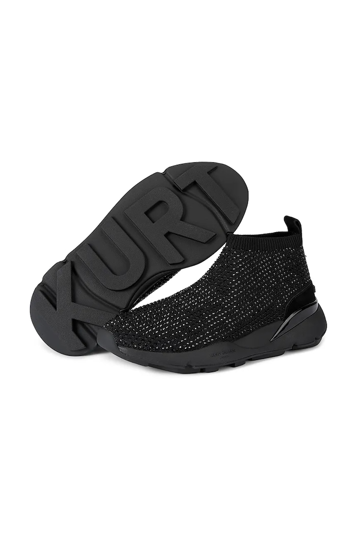 Obuća Tenisice Kurt Geiger London Kurt Crystal Knit Dr 5371600609 crna