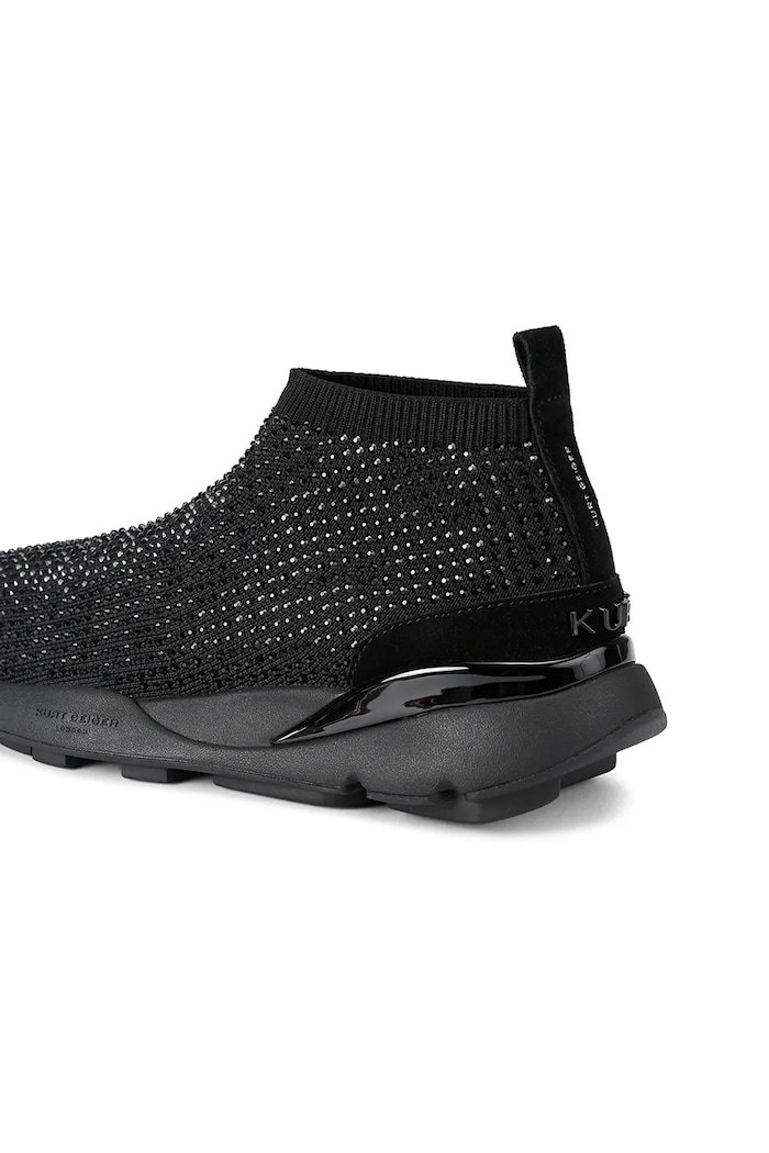 Tenisice Kurt Geiger London Kurt Crystal Knit Dr 5371600609 crna