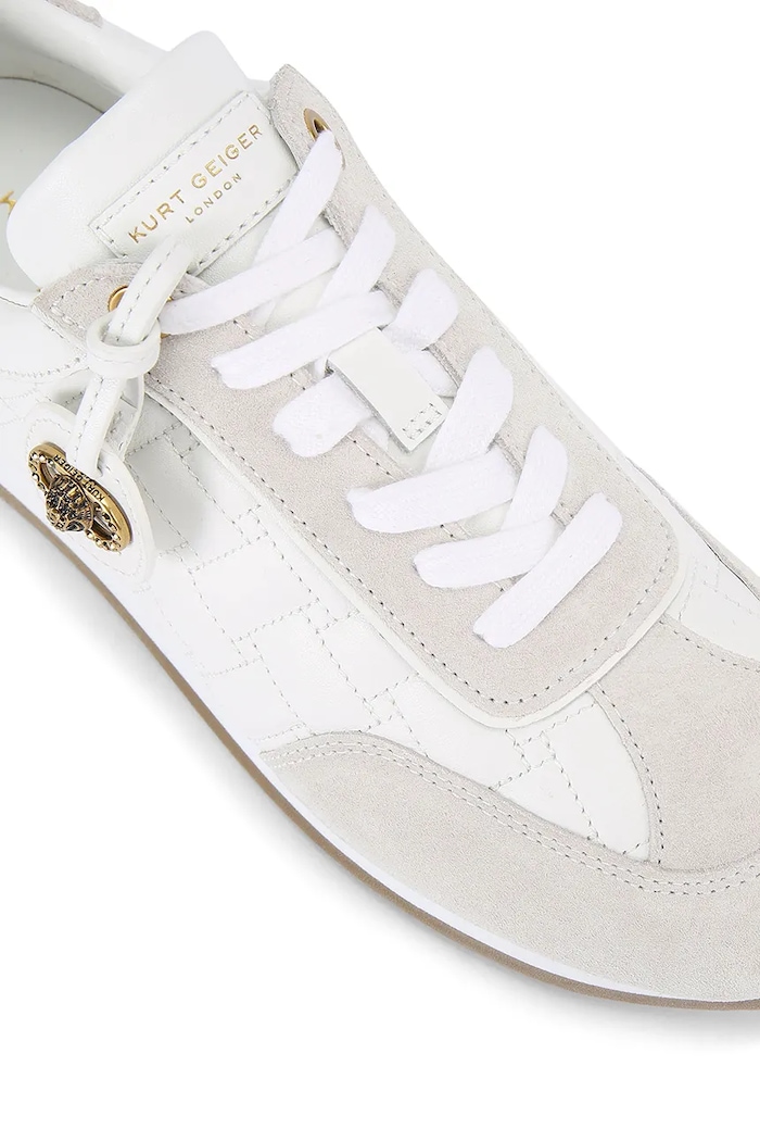 Обувки Кожени маратонки Kurt Geiger London Chelsea Tag Runner 3980010129 бял