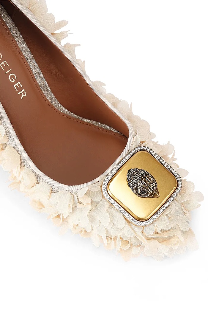 Încălțăminte Kurt Geiger London pantofi cu toc Pimlico Court 5390843609 bej