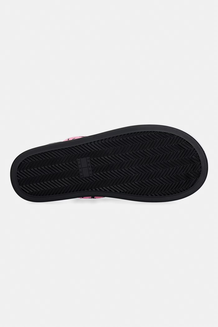 Tommy Jeans sandały damskie TJW CASUAL ROPE SANDAL EN0EN02951 różowy