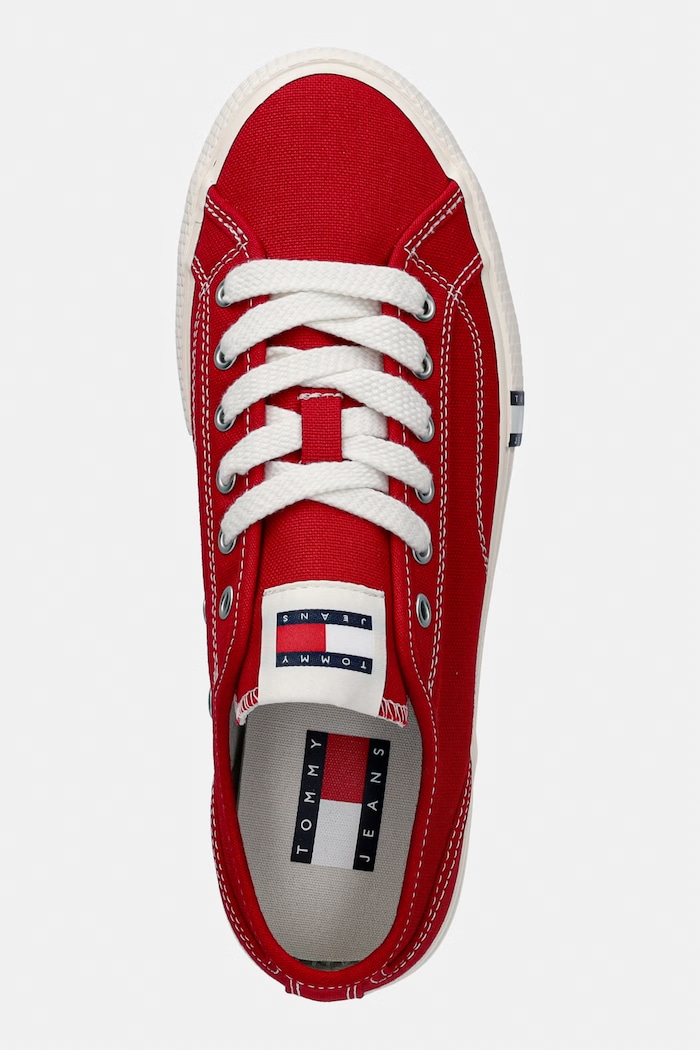 Tommy Jeans ARCHIVE Y2K dámske tenisky červená EN0EN02956