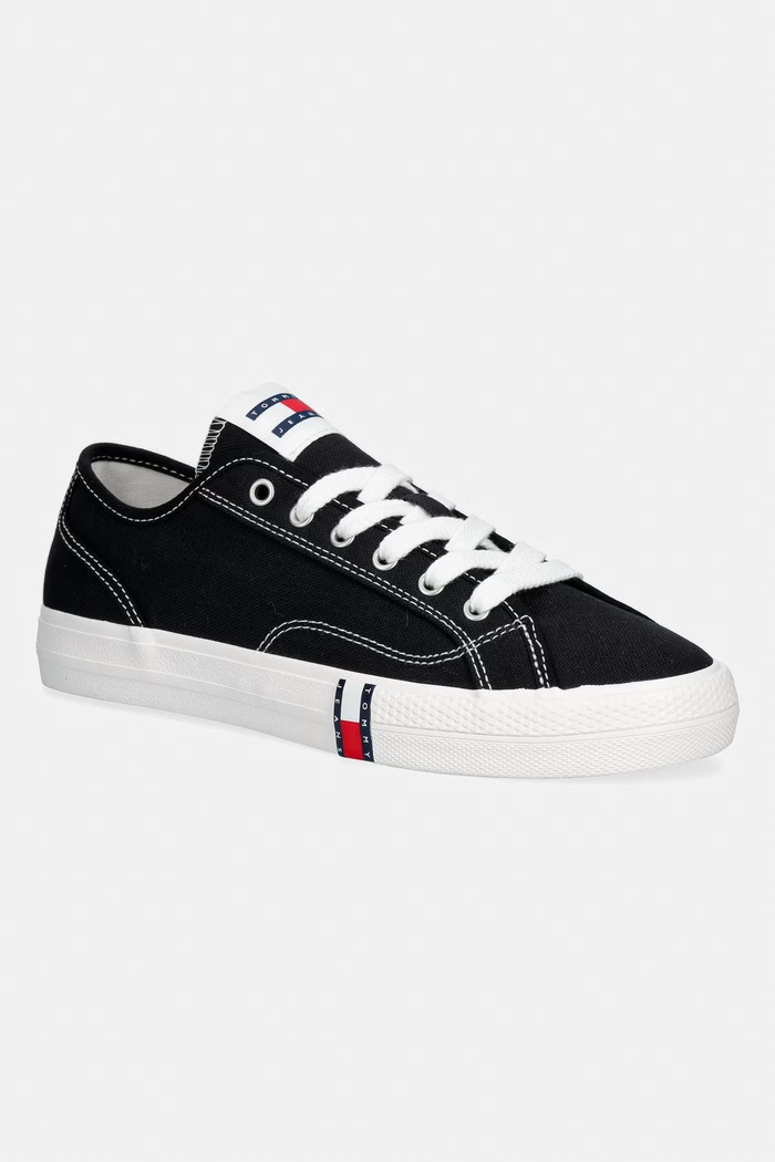 Tommy Jeans ARCHIVE Y2K tenisky dámske čierna EN0EN02956