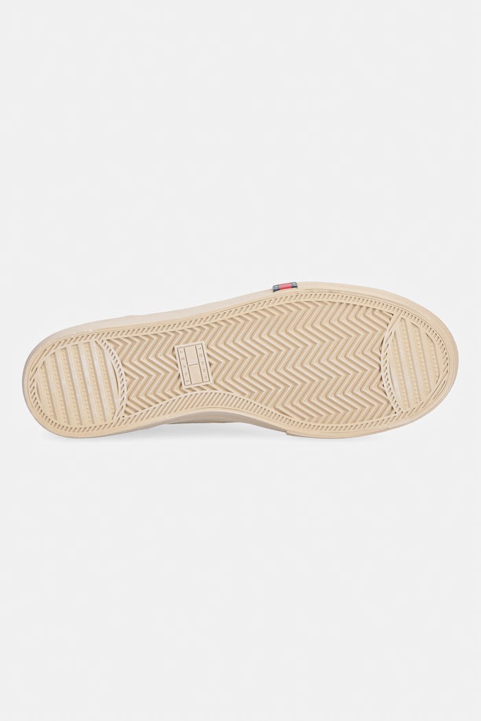 Tommy Jeans ARCHIVE VULC Y2K WASHED CANVAS tenisówki damskie EN0EN02957 beżowy