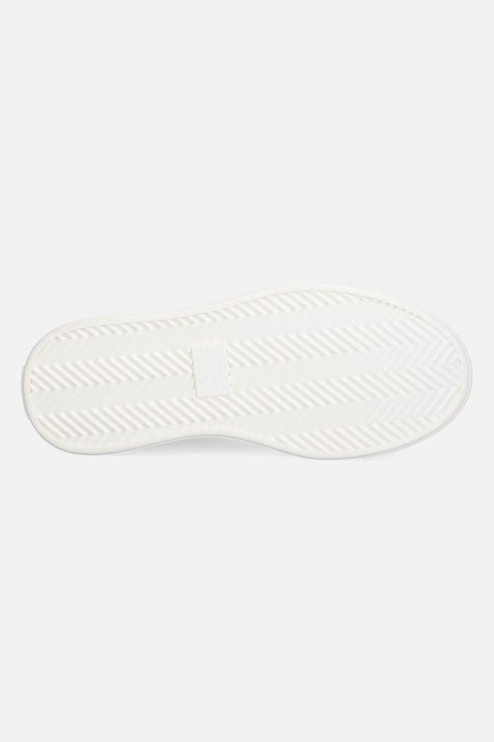 Tommy Jeans TJW FLATFORM SNEAKER LTR tenisówki damskie skórzane EN0EN02964 biały