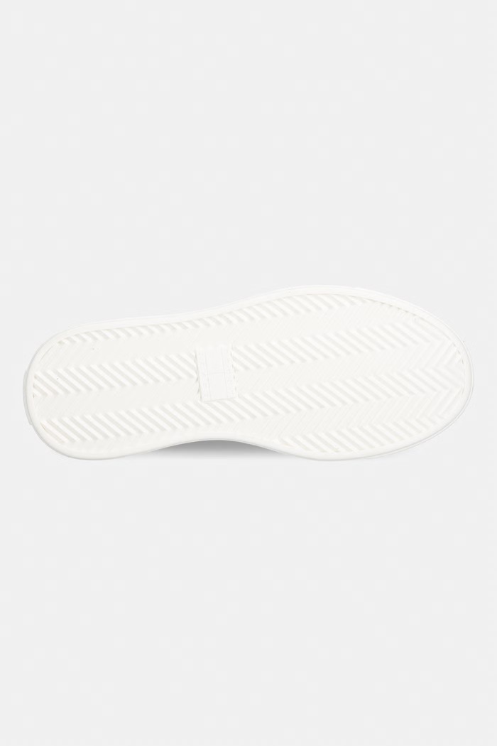 Tommy Jeans TJW FLATFORM SNEAKER LTR tenisówki damskie skórzane EN0EN02964 czarny