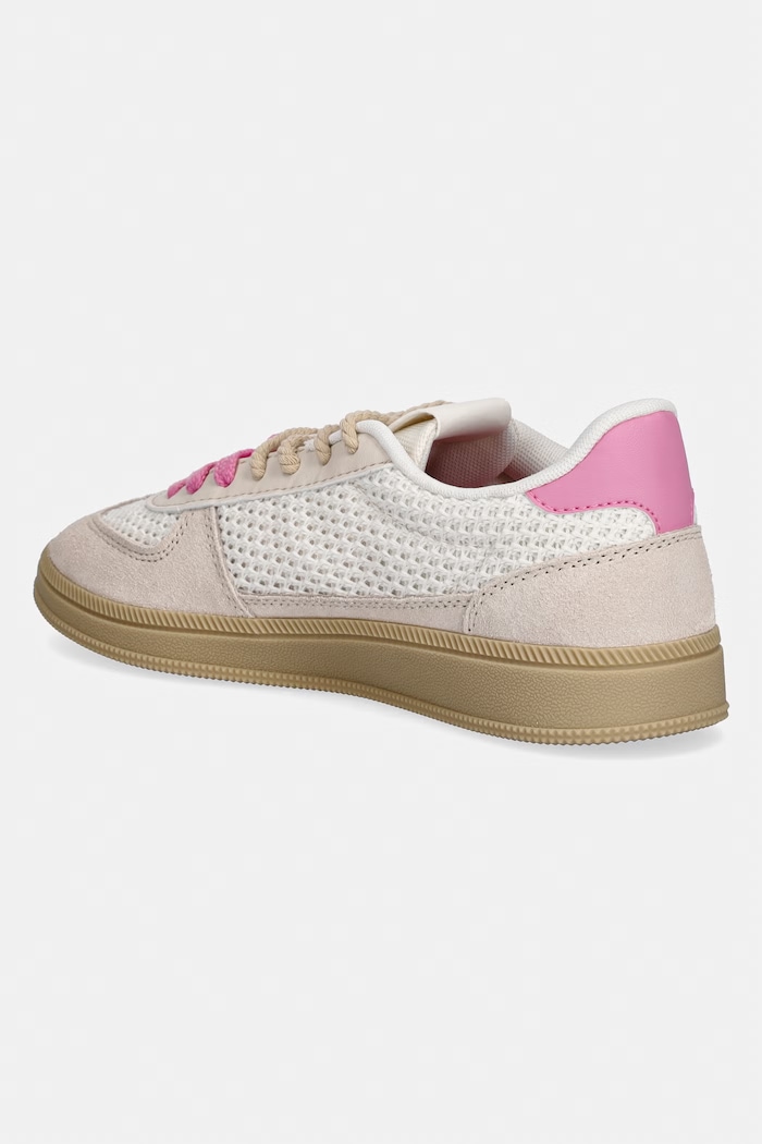 Obuwie Tommy Jeans THE GREENWICH EDGE KNIT sneakersy damskie EN0EN02986 beżowy