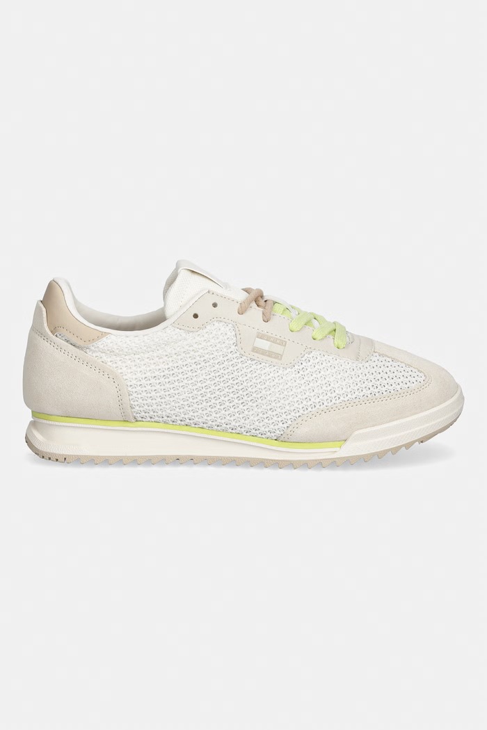 Tommy Jeans TJW LOW PROFILE RUNNER KNIT sneakersy damskie EN0EN02992 beżowy SS26