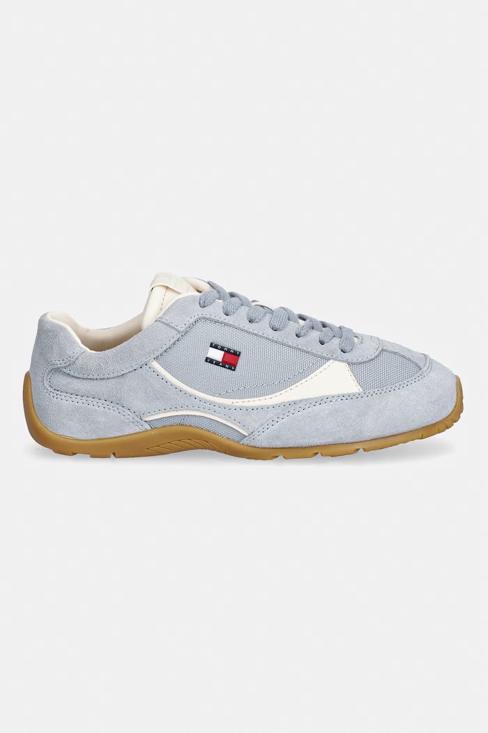 Tommy Jeans ARCHIVE '97 LITE SUEDE sneakersy damskie EN0EN02997 niebieski SS26