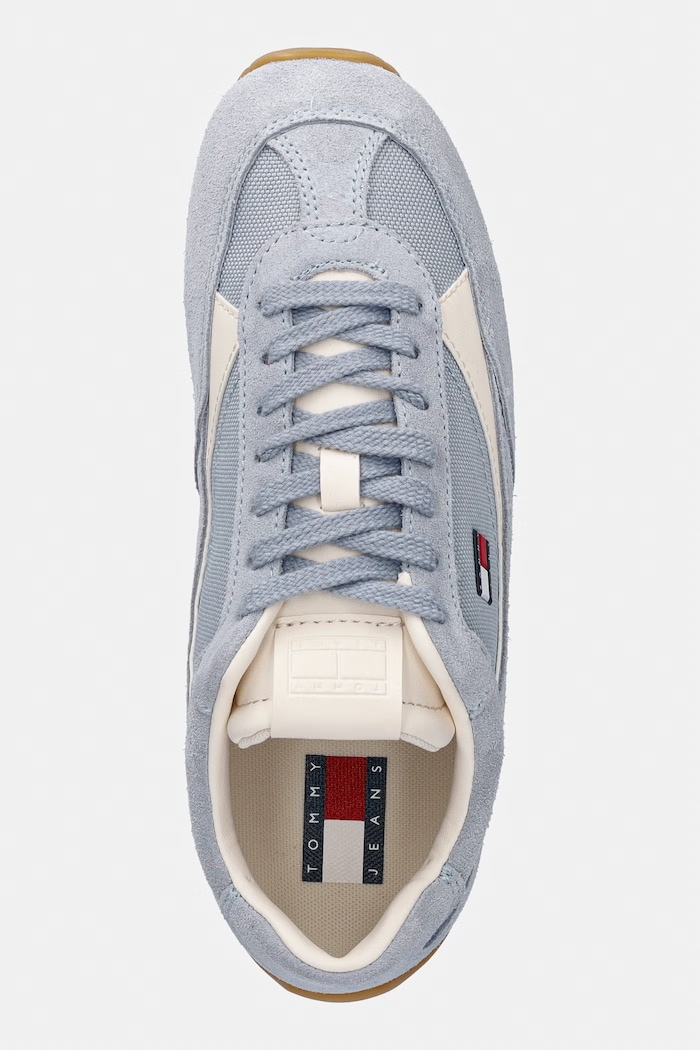 Tommy Jeans ARCHIVE '97 LITE SUEDE sneakersy damskie niebieski EN0EN02997