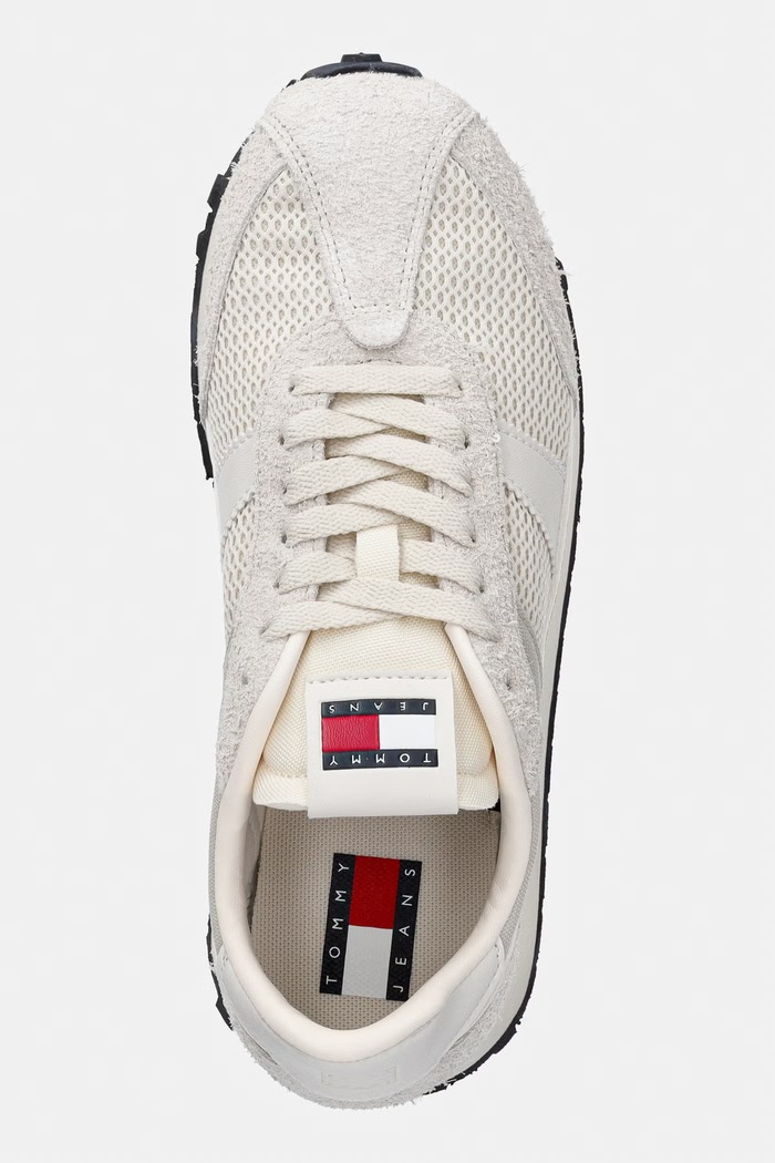 Tommy Jeans TJW RETRO RUNNER ARCHIVE dámske tenisky béžová EN0EN03013