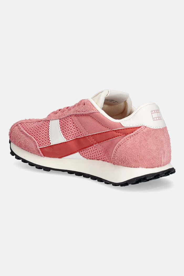 Obuv Tommy Jeans TJW RETRO RUNNER ARCHIVE dámske tenisky EN0EN03013 ružová