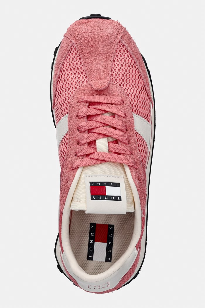 Tommy Jeans TJW RETRO RUNNER ARCHIVE dámske tenisky ružová EN0EN03013