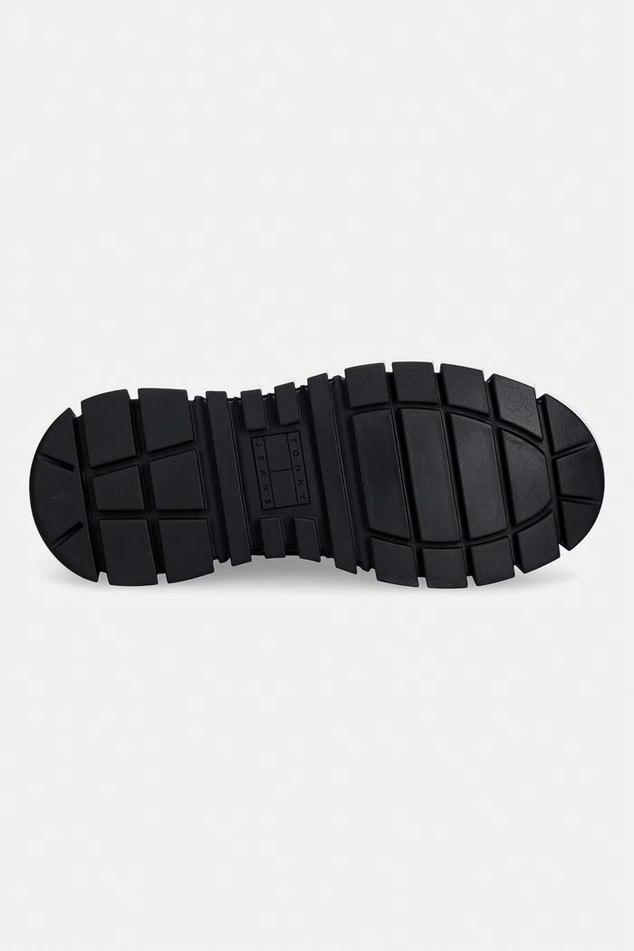 Tommy Jeans TJW CHUNKY KNIT SNEAKER sneakersy damskie EN0EN03014 czarny