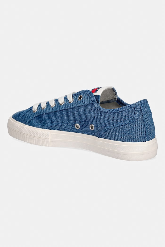Încălțăminte Tommy Jeans ARCHIVE Y2K DENIM sneakers pentru femei EN0EN03033 albastru