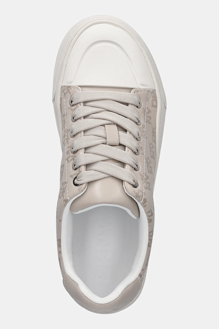 Πάνινα παπούτσια Dkny York Logo μπεζ K3556786.BNE