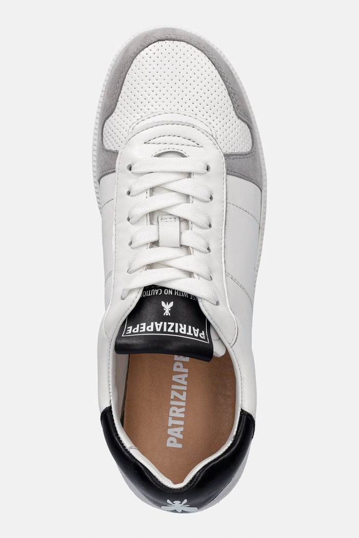 Patrizia Pepe sneakers din piele alb 8Z0117.L055.F2LU