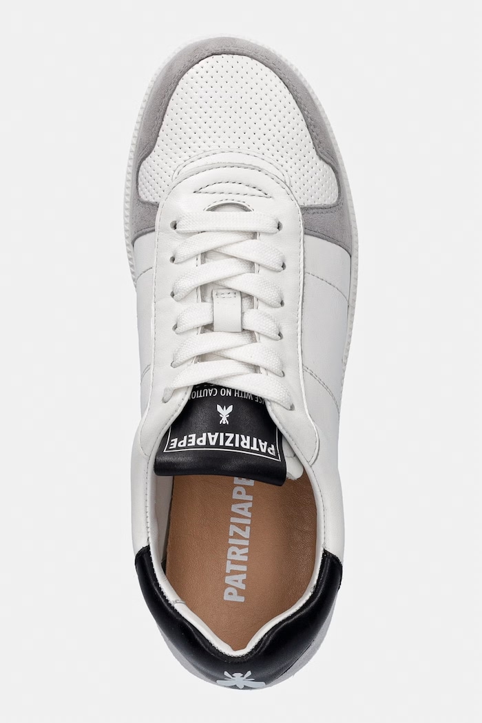 Patrizia Pepe sneakers din piele alb 8Z0117.L055.F2LU
