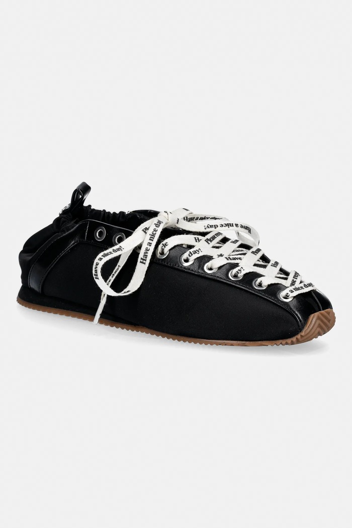 GANNI tekstylny czarny B1040014