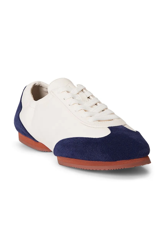Kožené tenisky Polo Ralph Lauren Swn Ballerina 804972893004.410 biela SS26