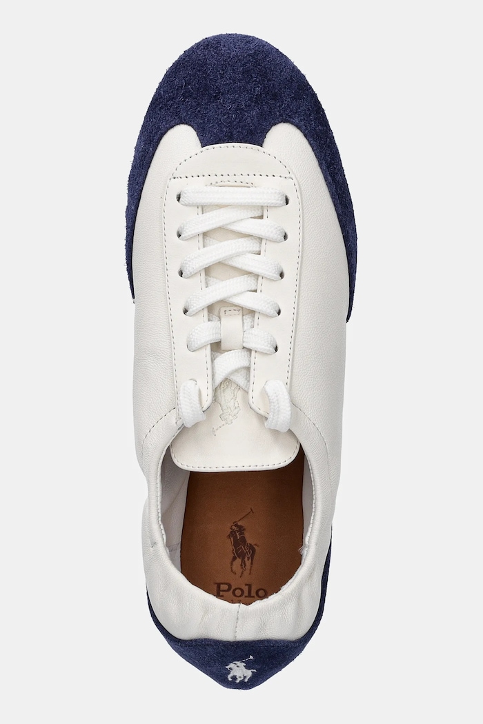 Кожени маратонки Polo Ralph Lauren Swn Ballerina бял 804972893004.410