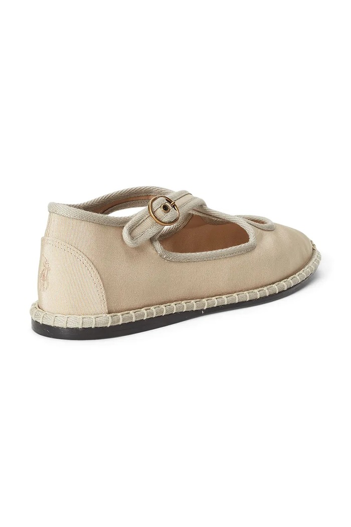 Παπούτσια Εσπαντρίγιες Polo Ralph Lauren Crss Flat 818P01577001.101 μπεζ