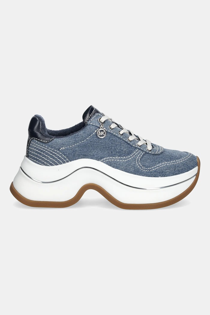 MICHAEL Michael Kors sneakersy Arla Trainer 43R6ARFS1D.452 niebieski SS26
