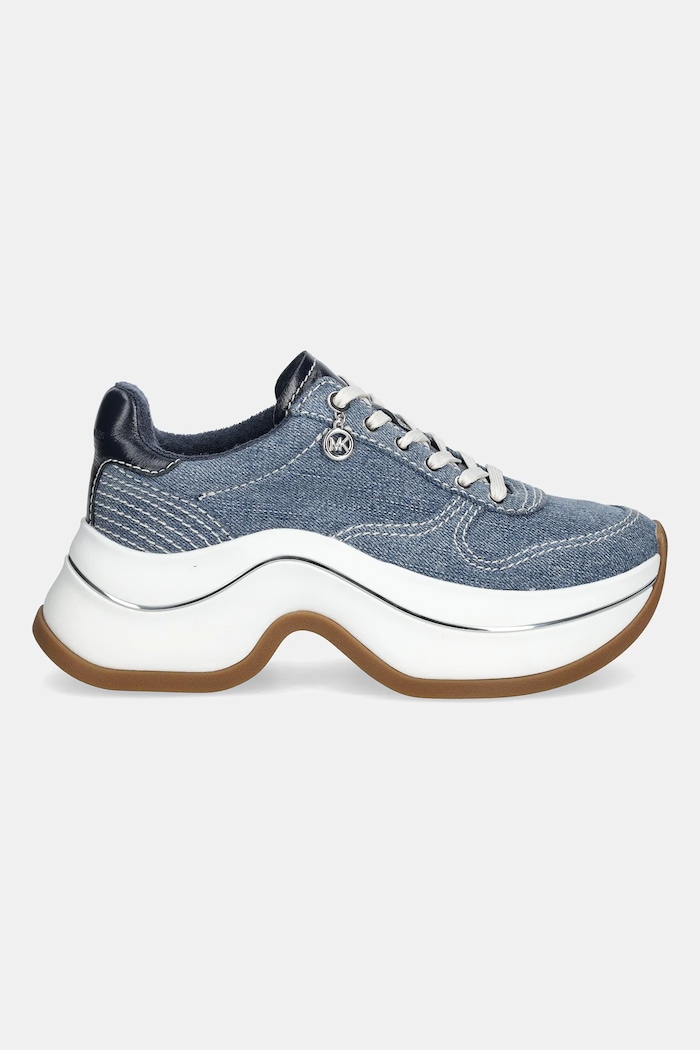MICHAEL Michael Kors sneakersy Arla Trainer 43R6ARFS1D.452 niebieski SS26