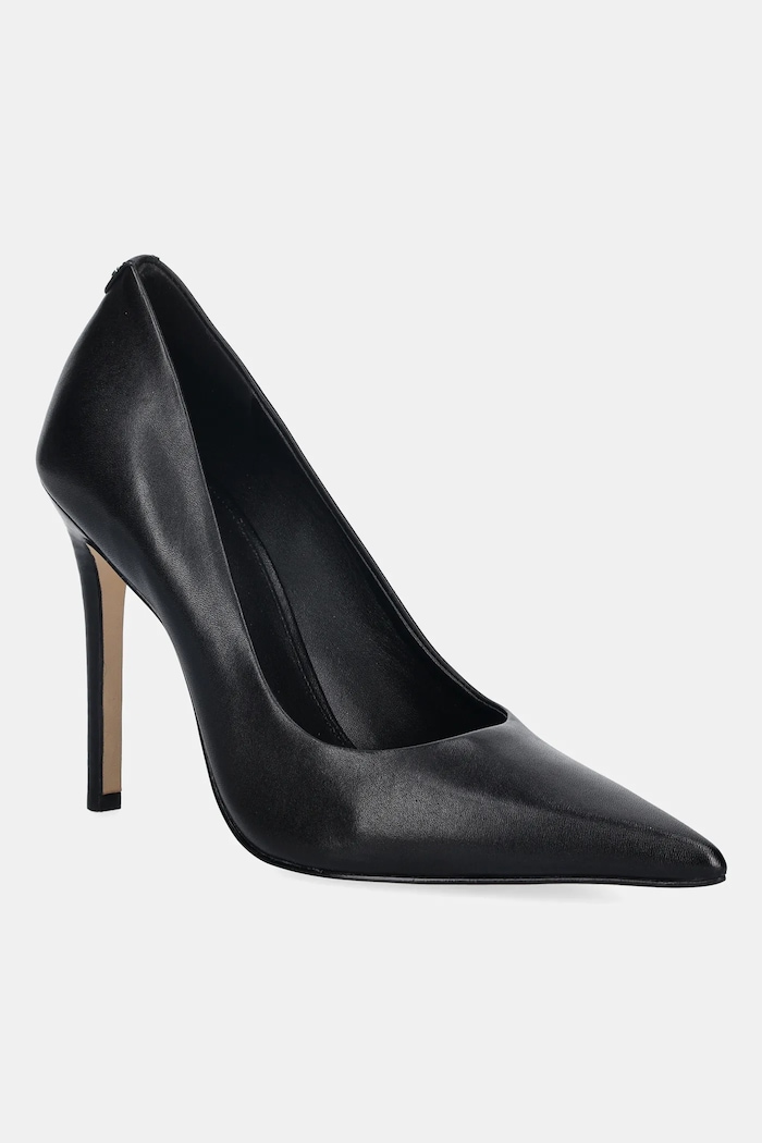 Kožne štikle MICHAEL Michael Kors Elyse High Pump štikla crna 40R6EYHP1L.001