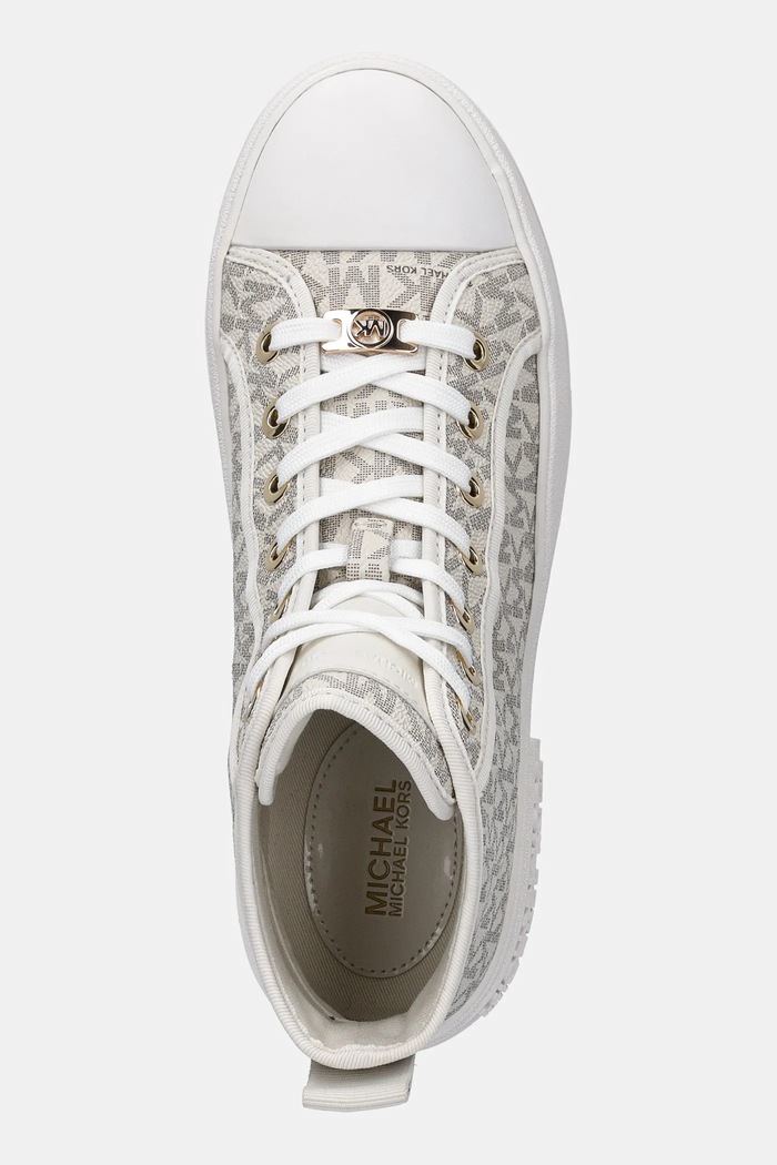 Високи кецове MICHAEL Michael Kors Evy High Top бежов 43F5EYFE5B.150