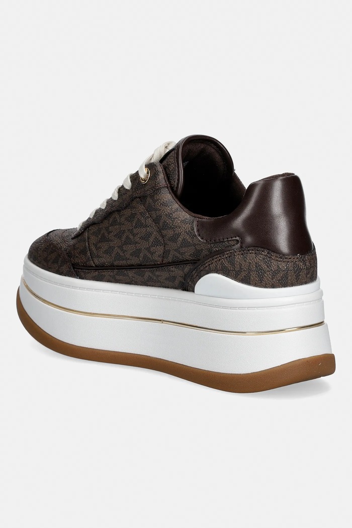 Obuv Tenisky MICHAEL Michael Kors Hayes Lace Up 43S5HYFS2B.200 hnedá