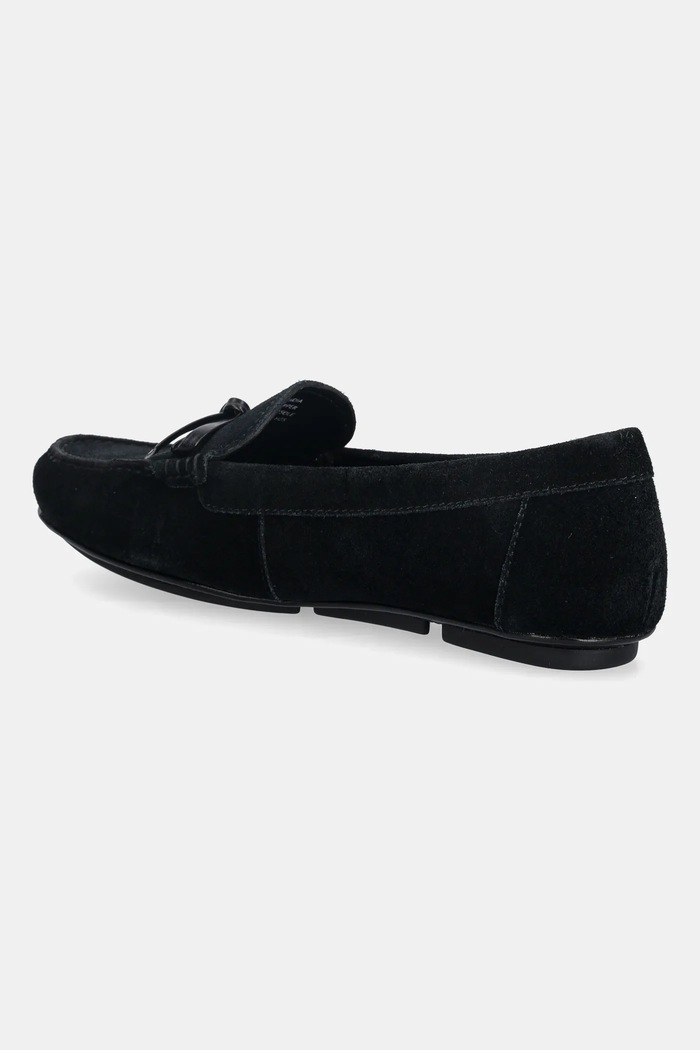 Obuća Mokasinke od brušene kože MICHAEL Michael Kors Juliette Moc 40S3JTFR1S.001 crna