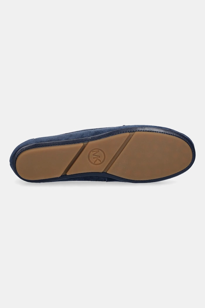 Велурени мокасини MICHAEL Michael Kors Juliette Moc 40S3JTFR1S.401 тъмносин