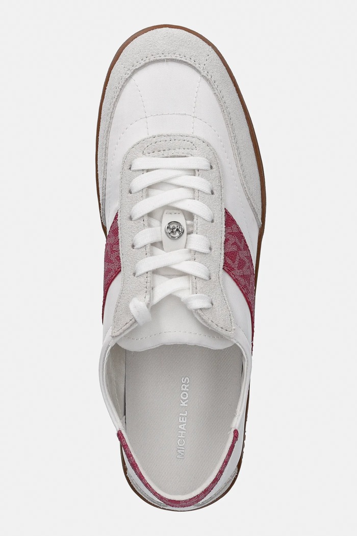 Tenisky MICHAEL Michael Kors Kaycee Lace Up bílá 43R6KCFS1D.661