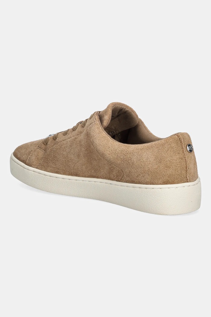 Obuwie MICHAEL Michael Kors sneakersy zamszowe Keaton Lace Up 43R6KTFS1S.297 beżowy