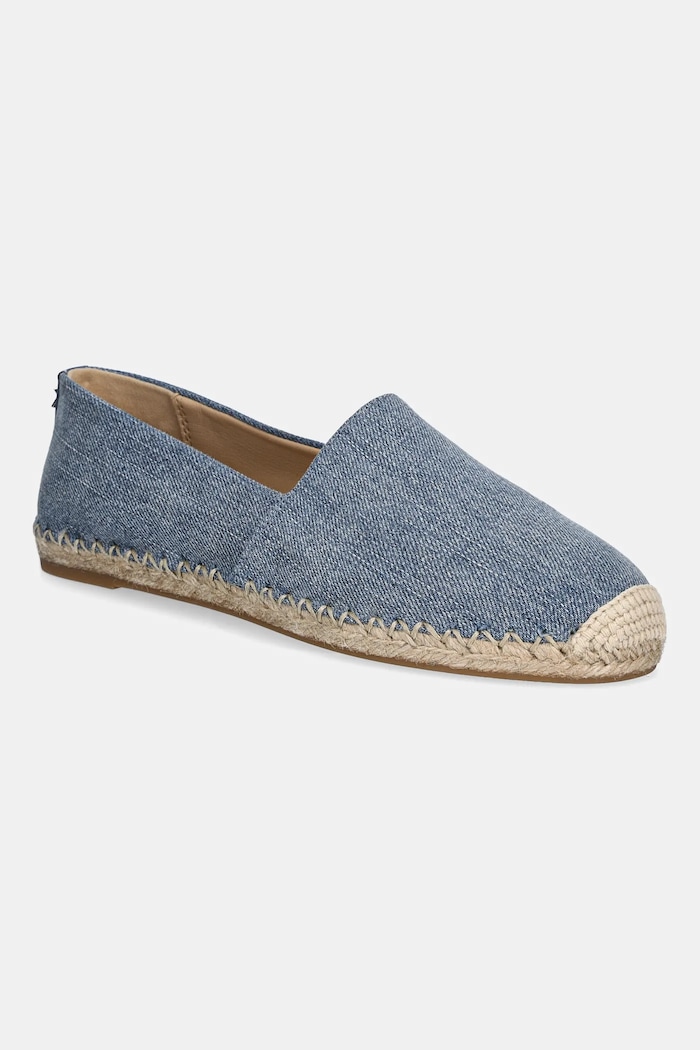 Espadrilky MICHAEL Michael Kors Kenzie Espadrille textilní modrá 40R6KZFP1D.452