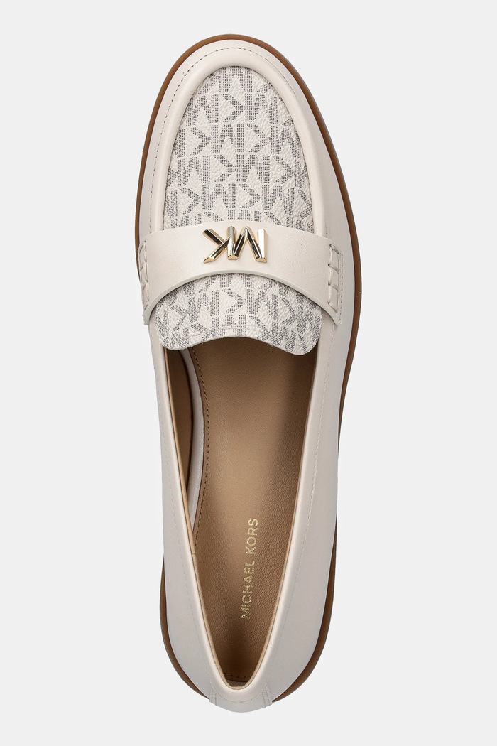 MICHAEL Michael Kors mokasyny Lex Loafer beżowy 40F5LXFP1B.150
