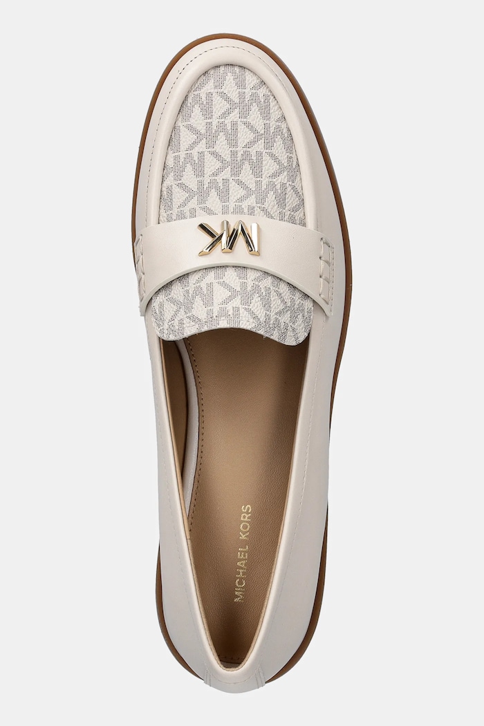 MICHAEL Michael Kors mokasyny Lex Loafer beżowy 40F5LXFP1B.150