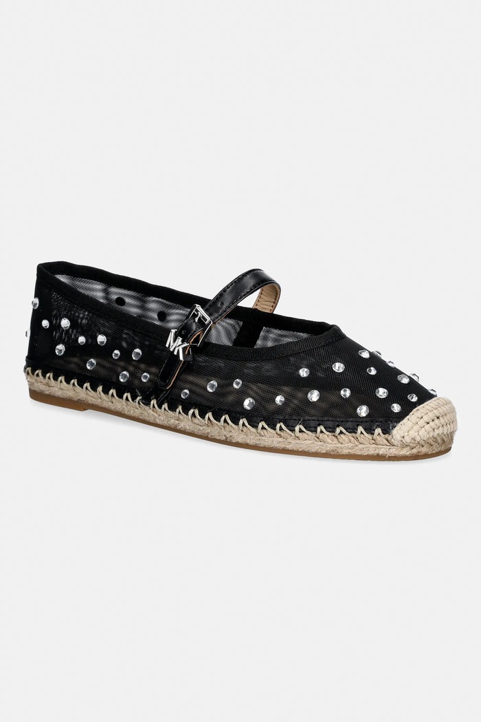 Εσπαντρίγιες MICHAEL Michael Kors Lynn Ballet Espadrille φλατ μαύρο 40R6LYFP2D.001