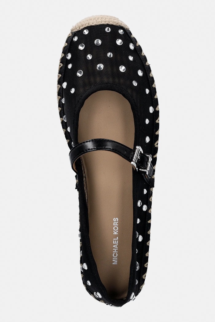 Εσπαντρίγιες MICHAEL Michael Kors Lynn Ballet Espadrille μαύρο 40R6LYFP2D.001