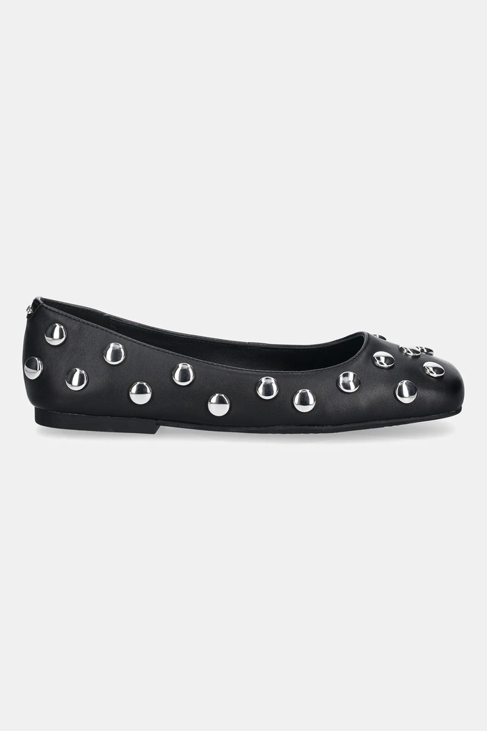 Kožne balerinke MICHAEL Michael Kors Matilda Flex Flat 40R6MTFP2L.001 crna SS26