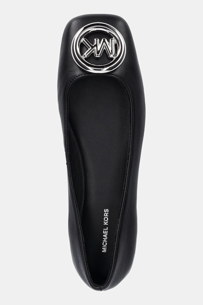Kožne balerinke MICHAEL Michael Kors Milan Flex Ballet crna 40R6MLFP1L.001