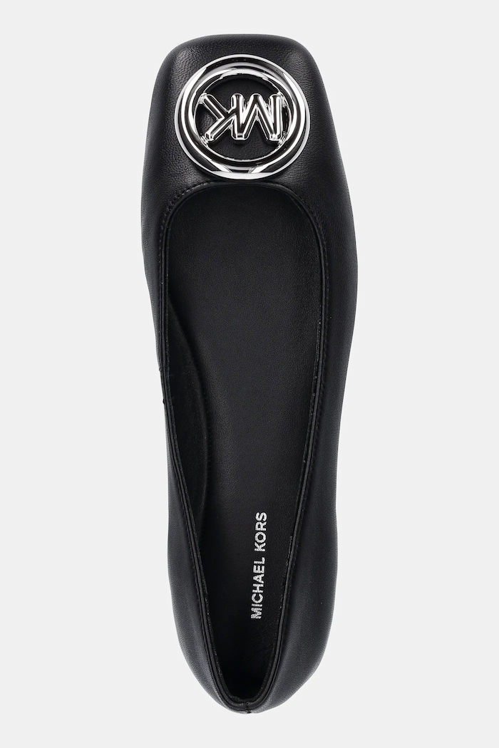 Kožne balerinke MICHAEL Michael Kors Milan Flex Ballet crna 40R6MLFP1L.001