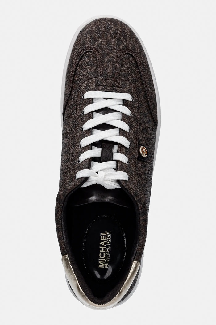 Tenisky MICHAEL Michael Kors Scotty Lace Up hnedá 43S5SCFS1B.212