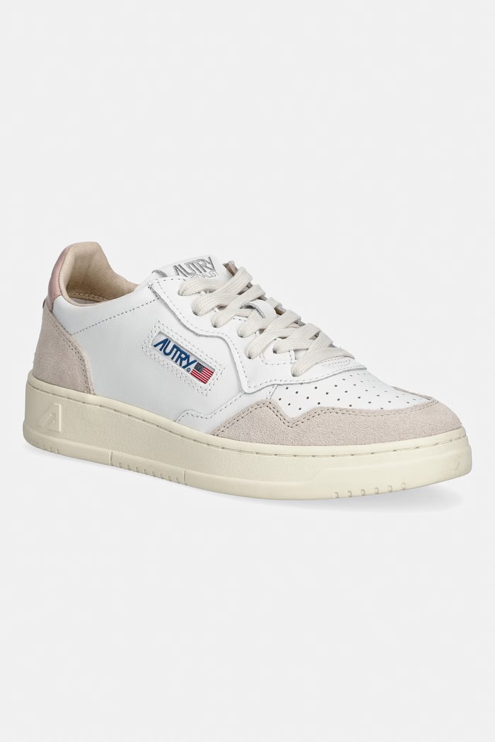 AUTRY sneakers Medalist Low grain leather beige AULWLS37